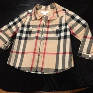 Burberry button up
